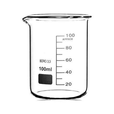 Vaso de Precipitados de Vidrio 100ML