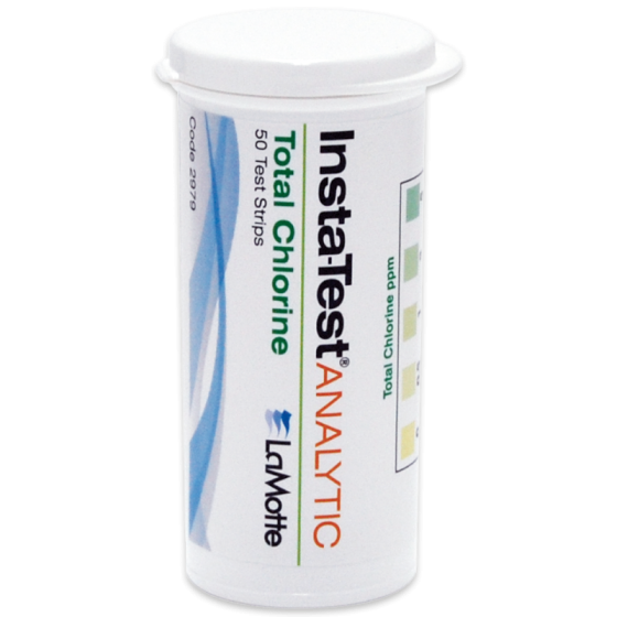 TIRAS INDICADORAS DE CLORO TOTAL RANGO BAJO 0-5 PPM X 50 – (2979)
